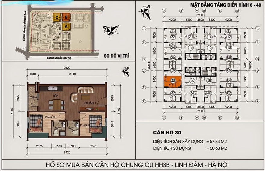 Thiết kế căn hộ 30