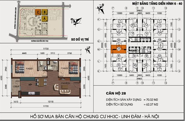 Thiết kế căn hộ 28