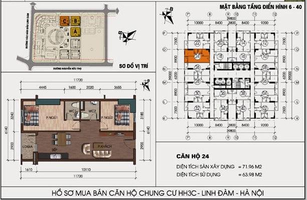 Thiết kế căn hộ 24
