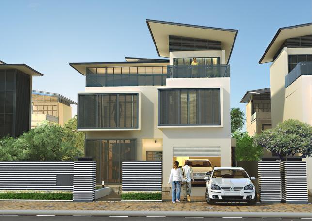 Biệt thự đơn lập Waterfront City