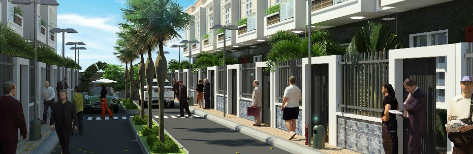 Nhà phố The Mall City