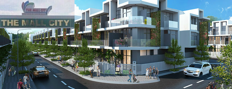Nhà phố The Mall City 2
