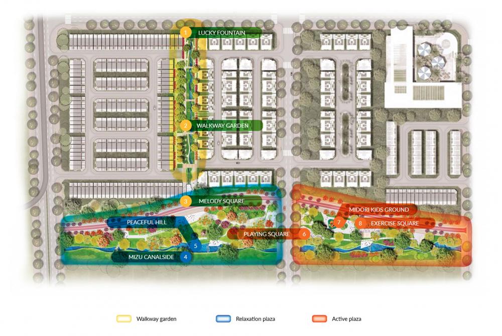 Mặt bằng tiện ích