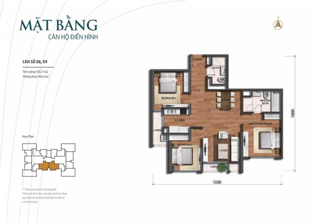 Thiết kế căn hộ 08, 09