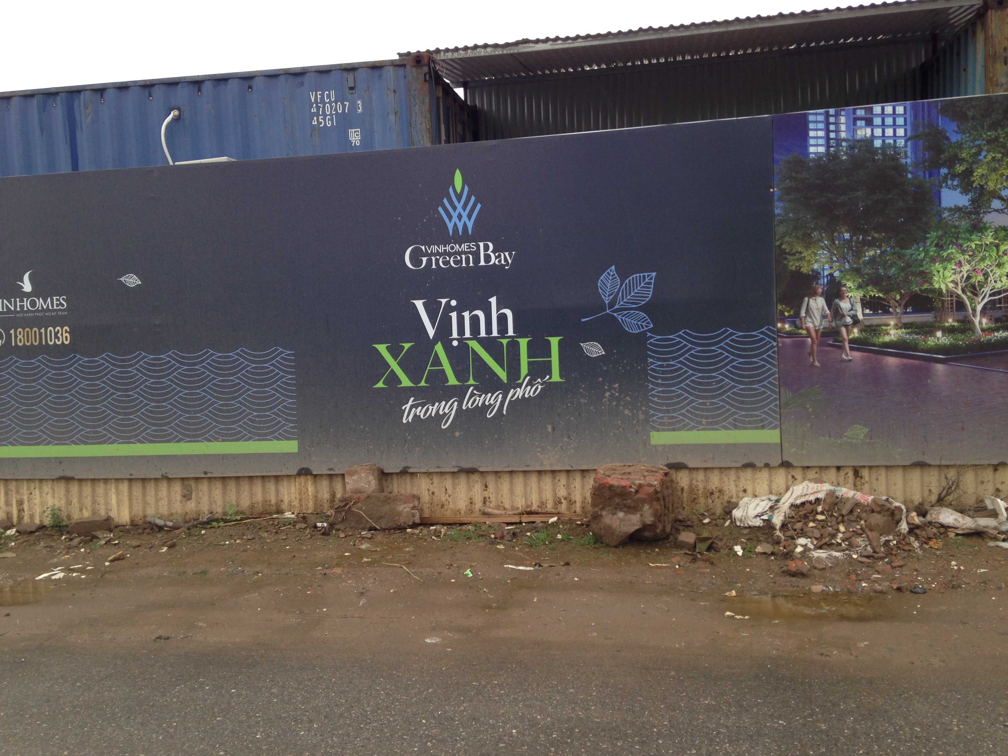 Dự án đang thi công hầm và tầng 1