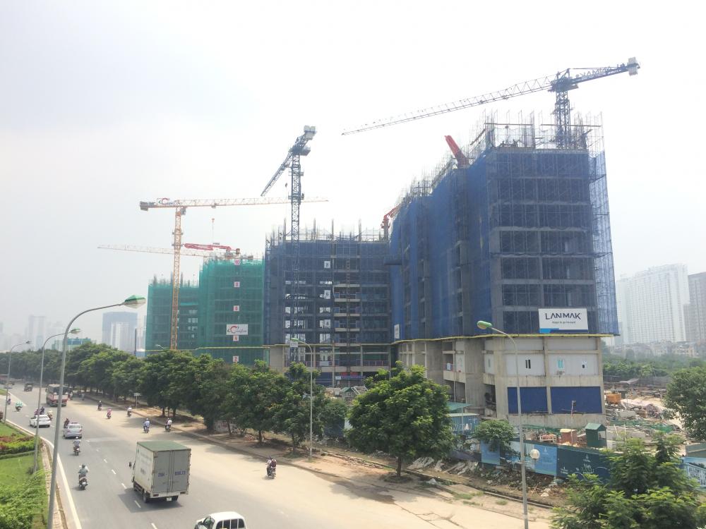 Biệt thự, liền kề, nhà phố thương mại xong thô, 3 tòa chung cư đang xây đến mặt sàn tầng 9 và 10