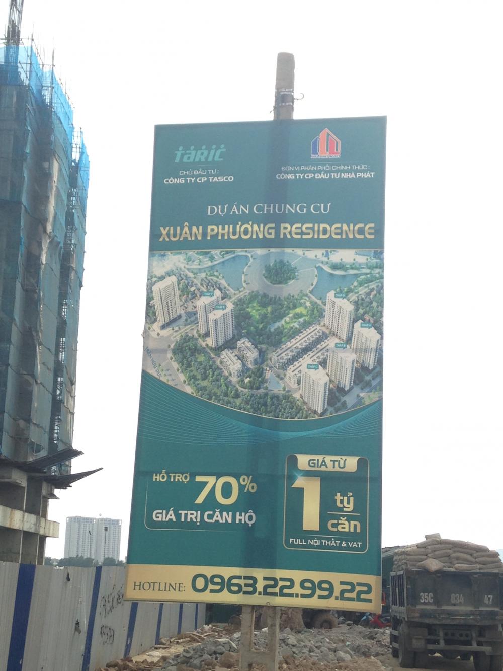 Dự án đã thi công tới mặt sàn tầng 14