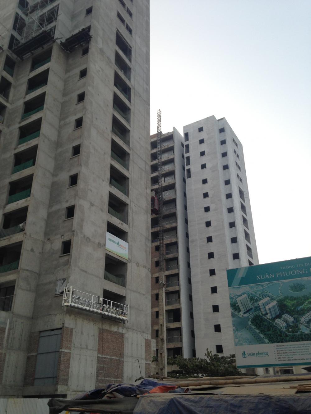 Dự án đã xây xong thô hai tòa