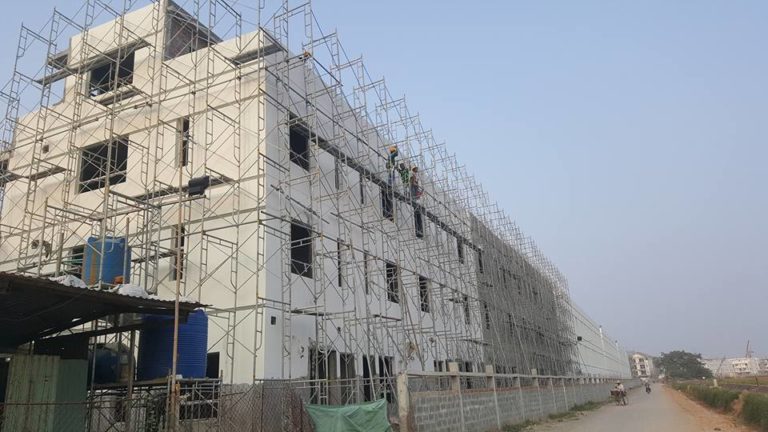 80% các hạng mục nhà ở tại dự án đã hoàn thiện mặt ngoài