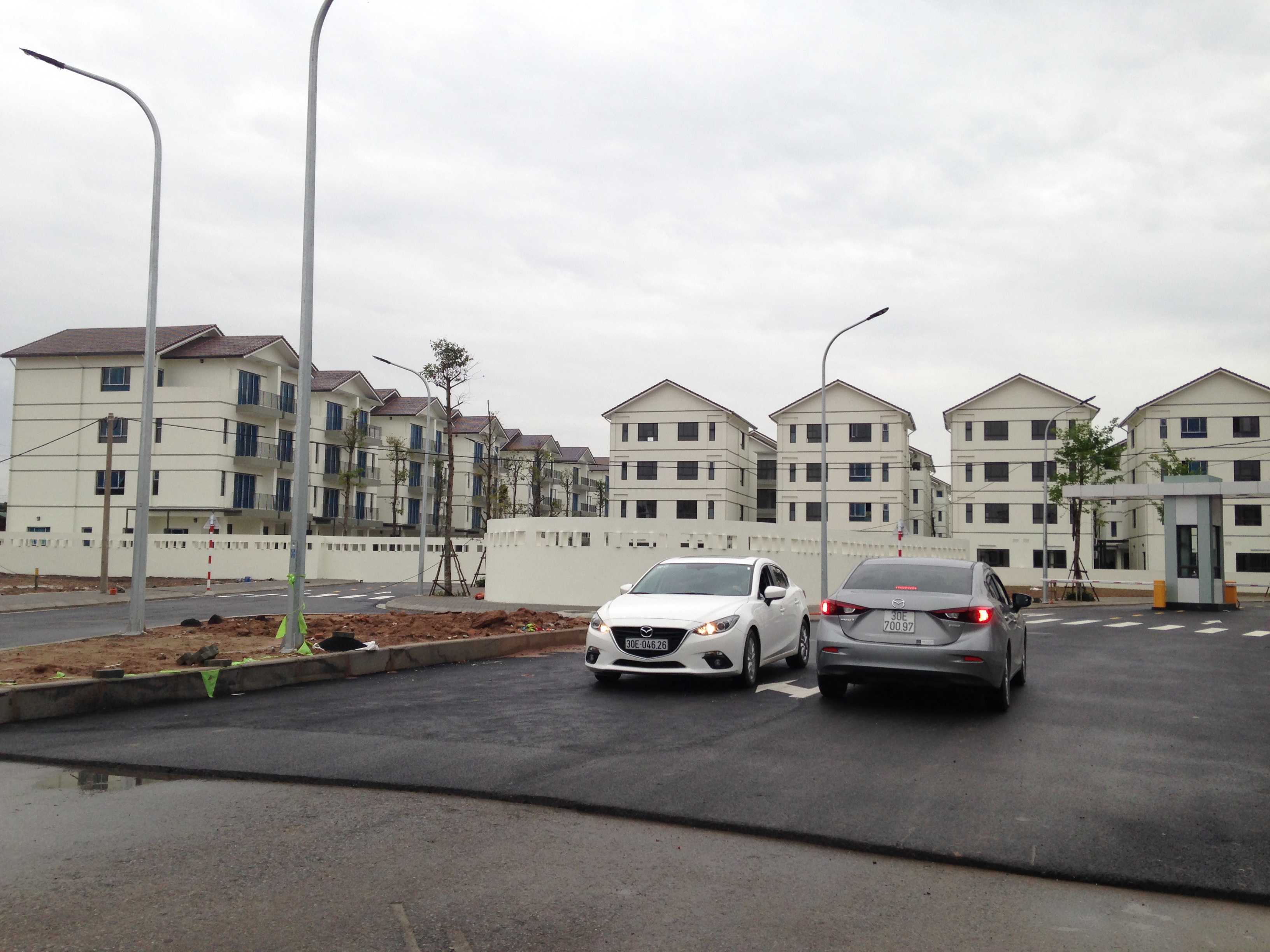 Dự án đang hoàn thiện hạ tầng