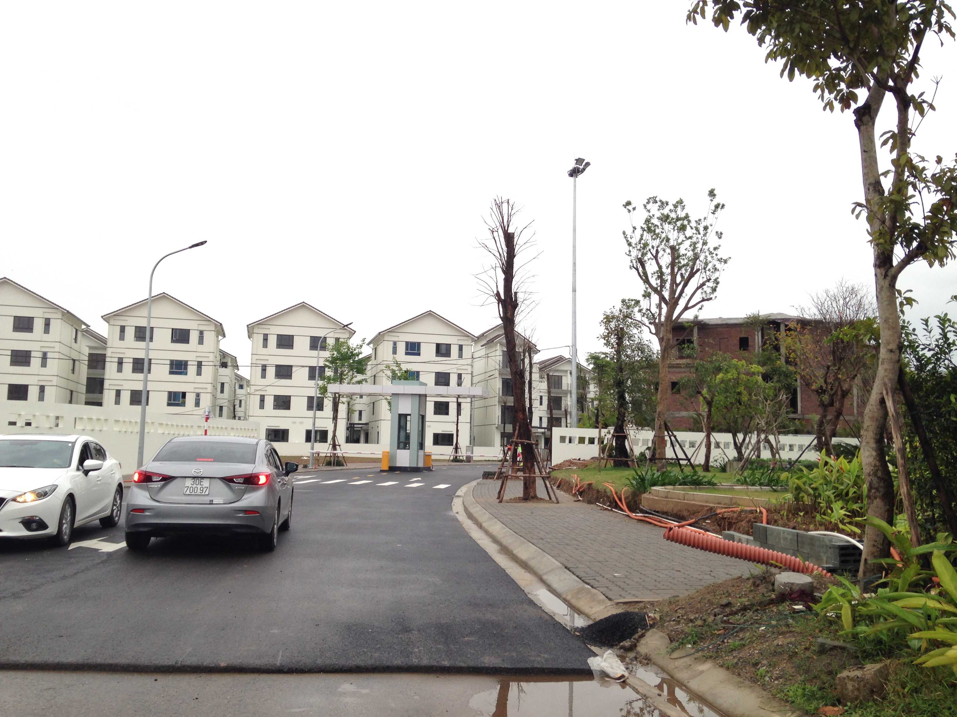 Dự án đang hoàn thiện hạ tầng