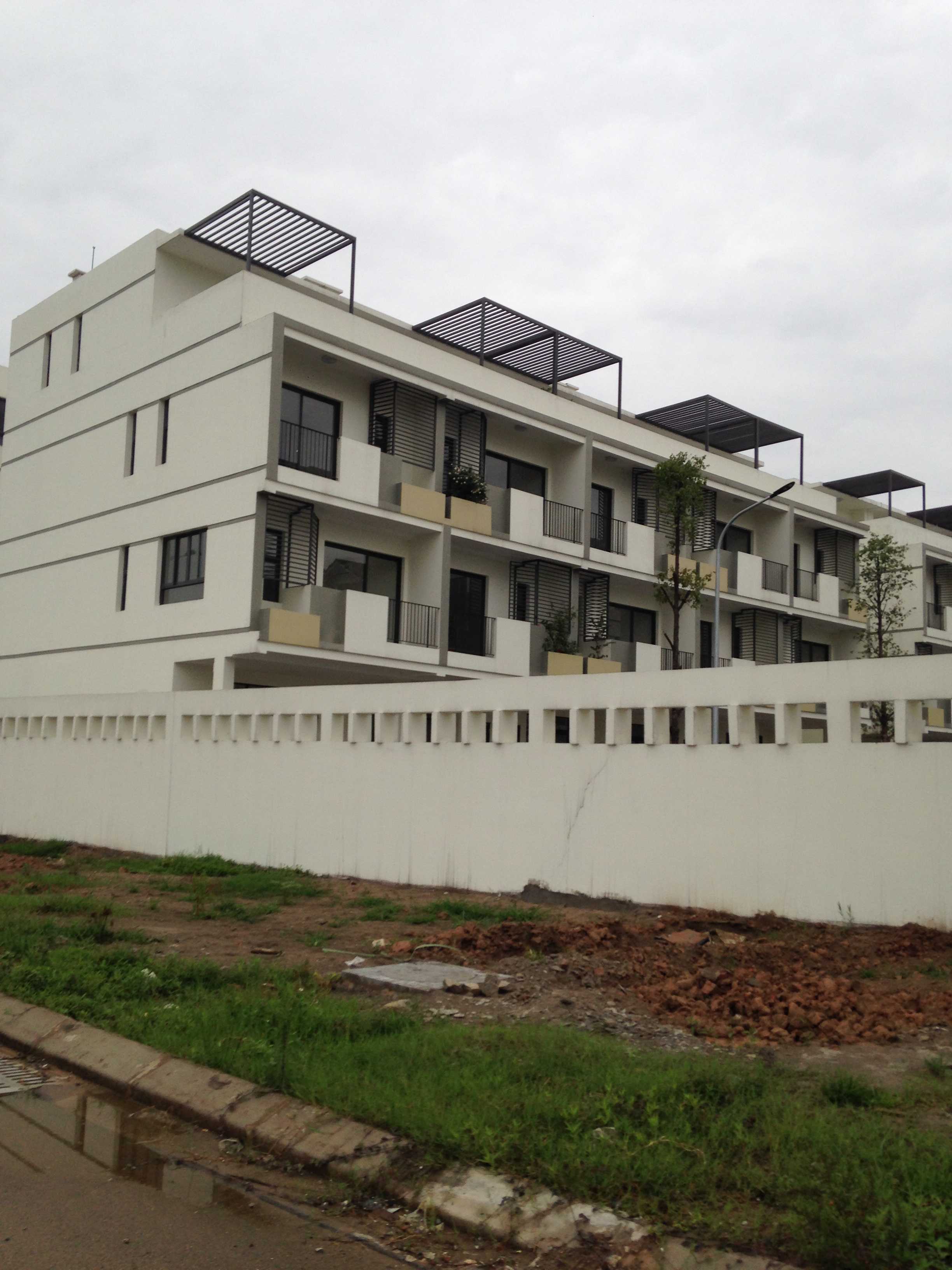 Dự án đang hoàn thiện hạ tầng