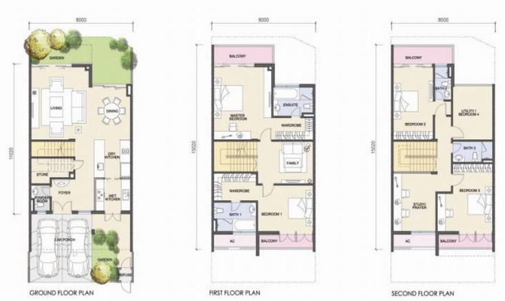 Thiết kế biệt thự A1