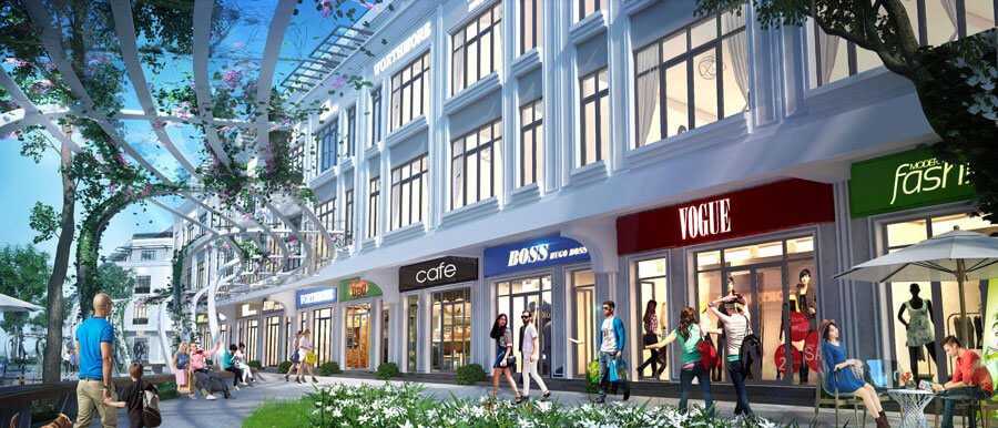 Nhà phố thương mại Vinhomes The Harmony 