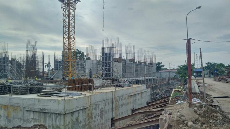 Tòa Park 4 đã thi công xong móng