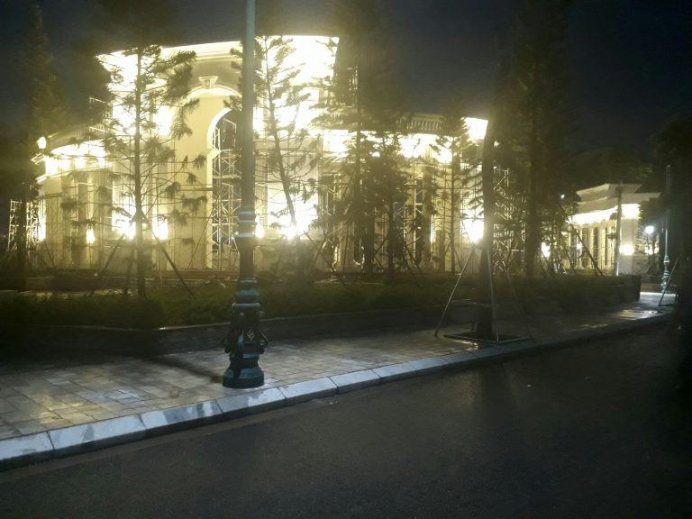 Dự án đang thi công phần thô