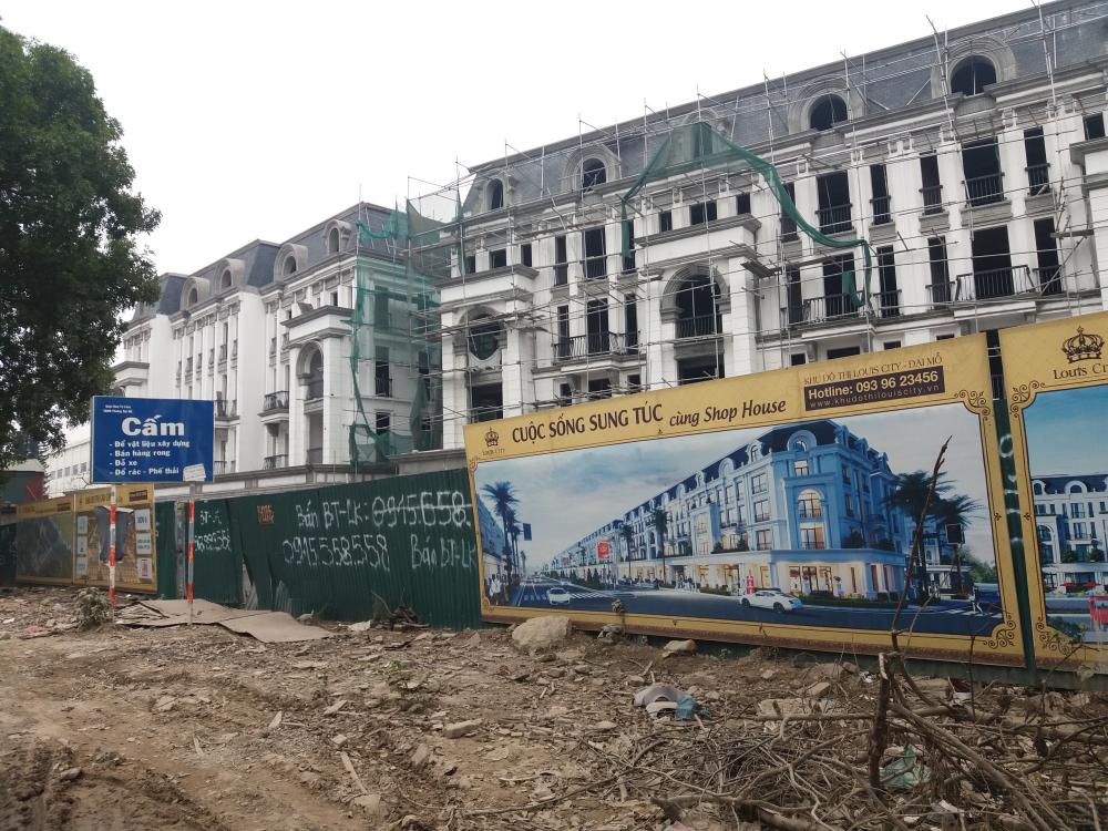 Dự án đang trong quá trình thi công