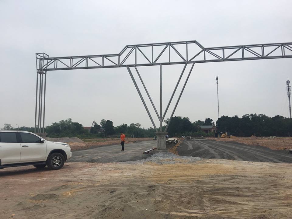 Dự án đang hoàn thiện hạ tầng